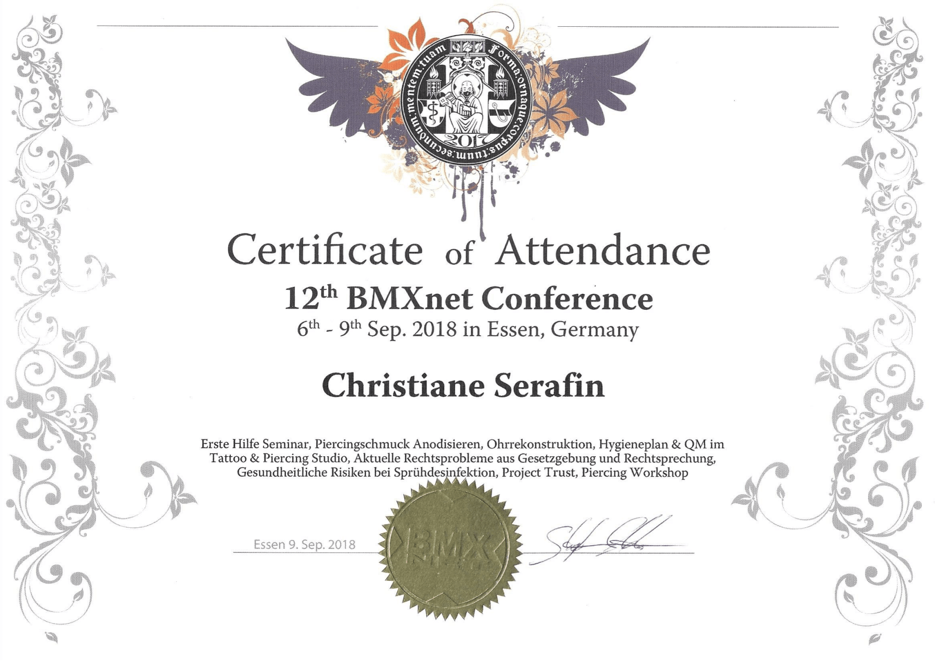 BMXnet Fortbildung 2018