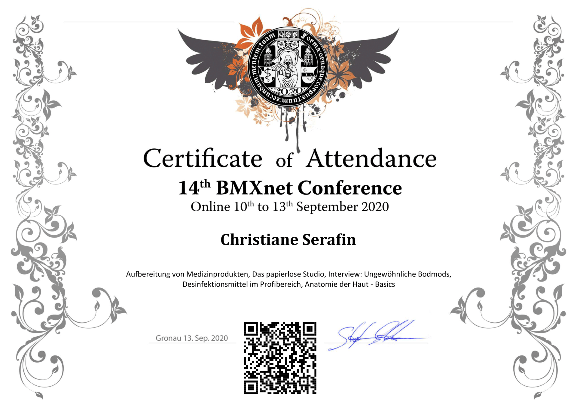 BMXnet Fortbildung 2020